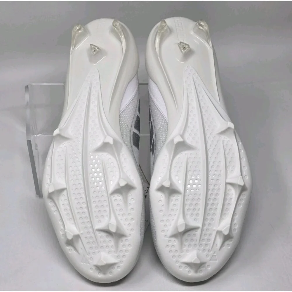 Adidas Adizero Electric Men's White Silver IE4374‎ Football Cleats Size 13 New